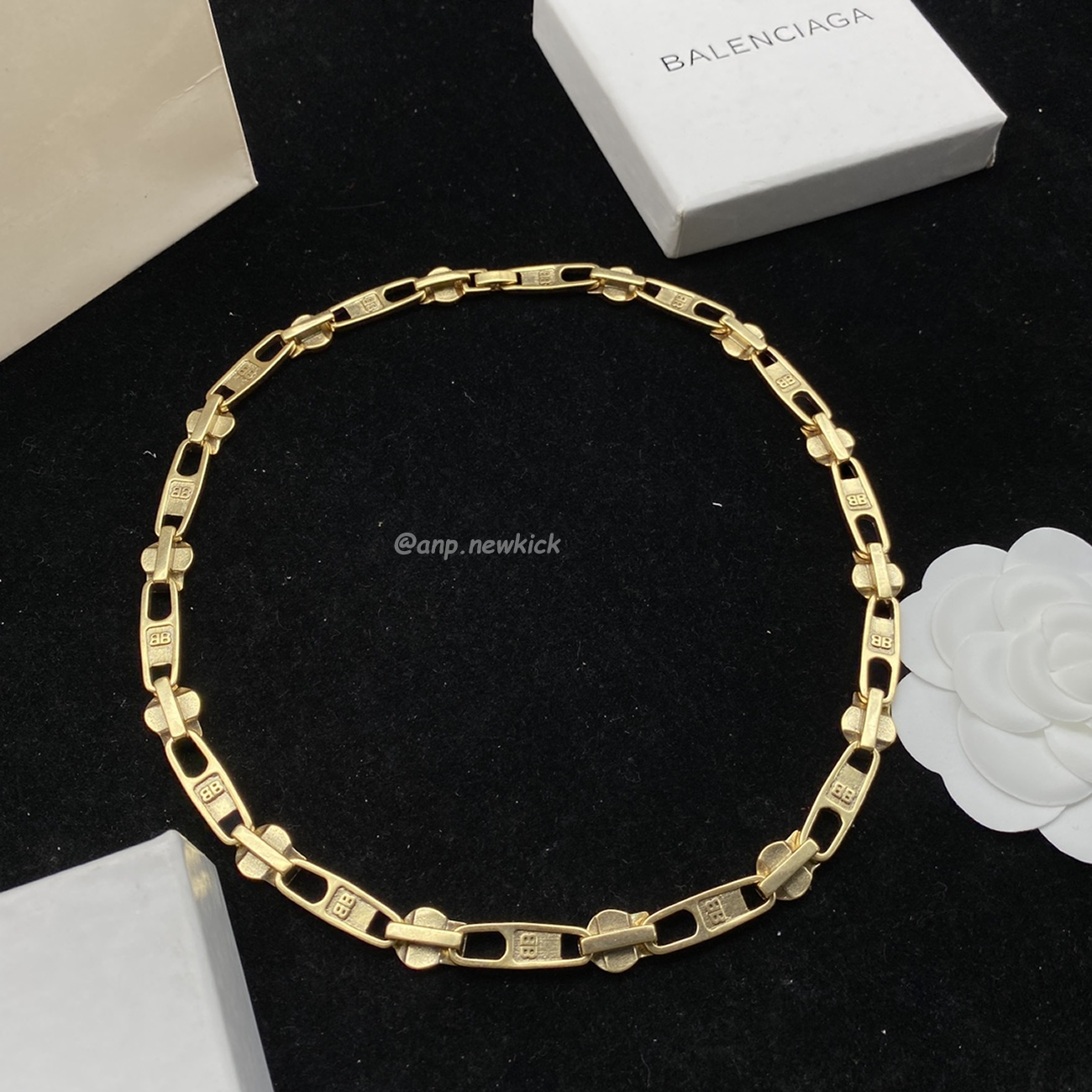 Balenciaga Bb Necklace (8) - www.newkick.vip